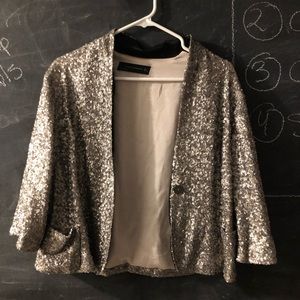 Zara Sequin Jacket